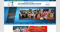 Desktop Screenshot of airfoundation.org.pk