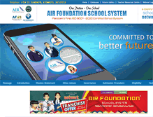 Tablet Screenshot of airfoundation.org.pk